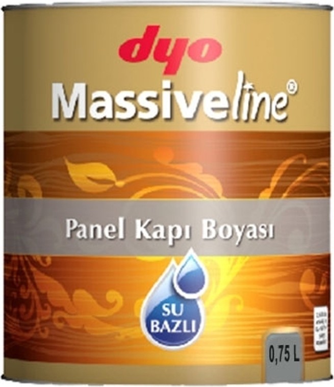 Massiveline Su Bazlı Panel Kapı Boyası 0,75Lt. Beyaz