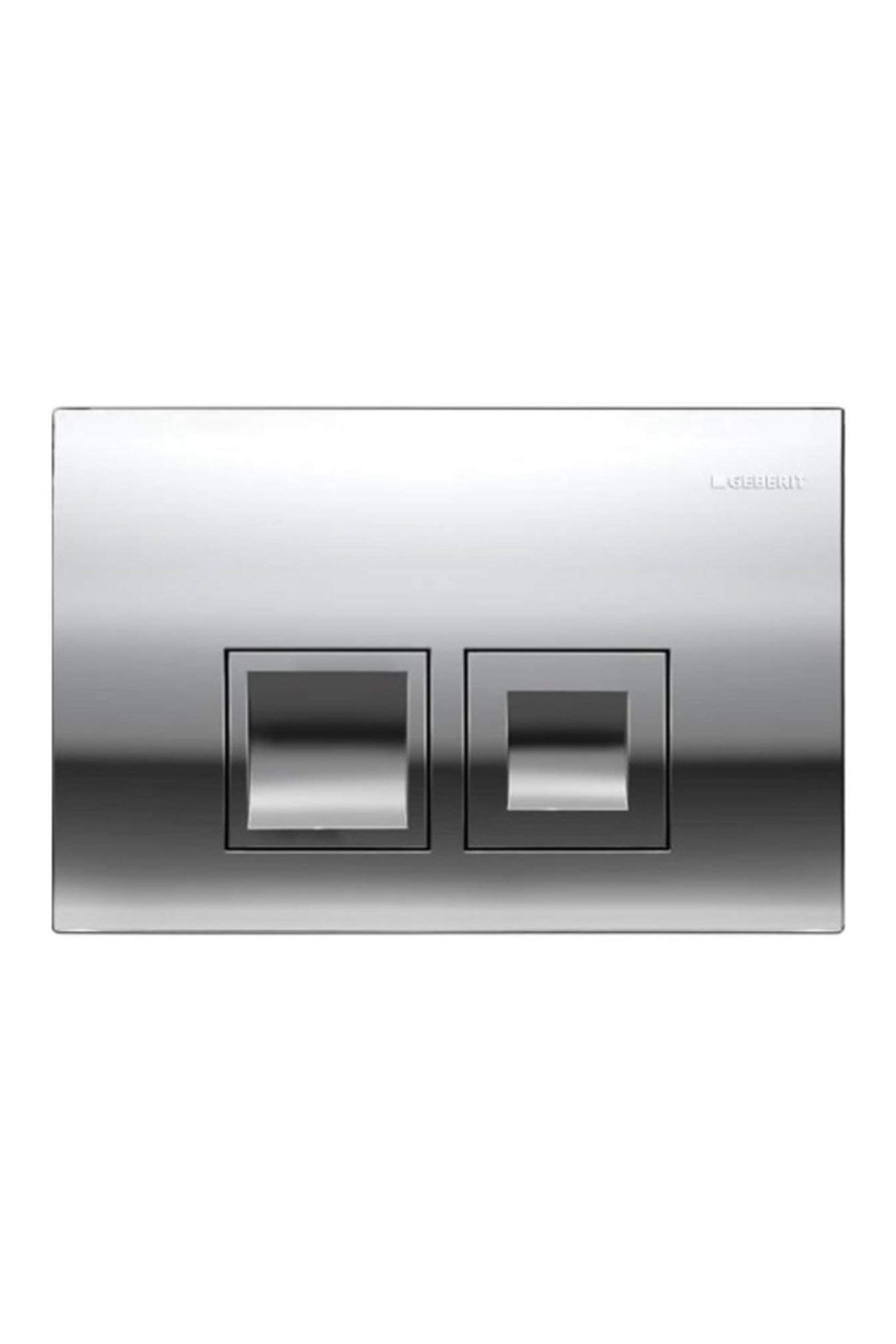 Delta35 115.135.21.5 Kumanda Paneli Çift Basmalı - Parlak Krom