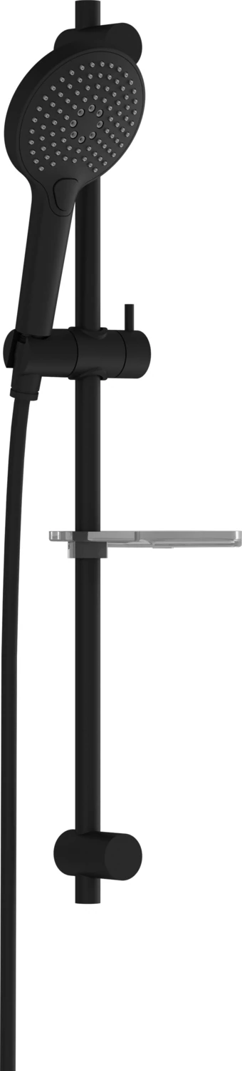 Bliss A4574336 3F Sürgülü El Duşu Takımı, Mat Siyah