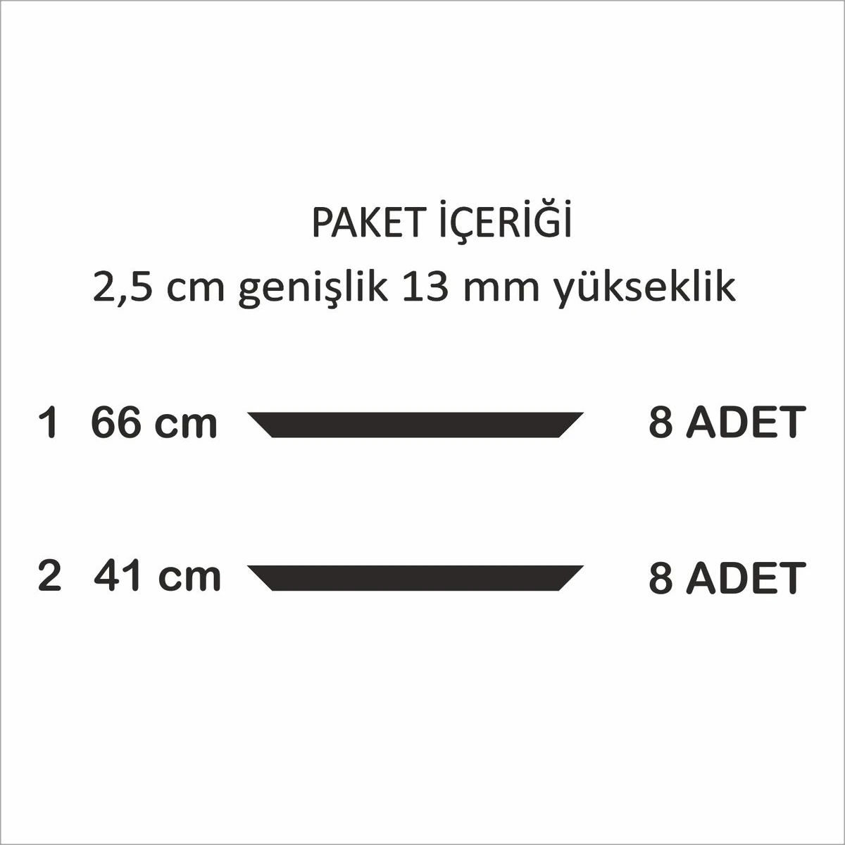 Dekoratif Boyanabilir Montaja Hazır Duvar Çıtası,önceden Kesilmiş Astarlı Kendin Yap Kit (P31)