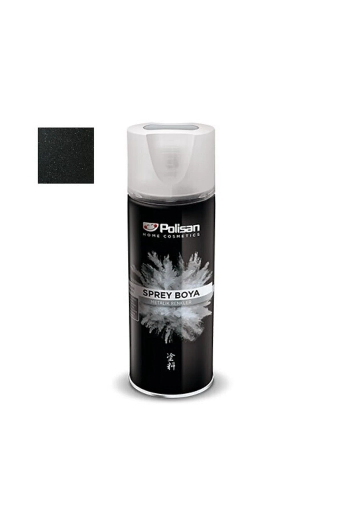 Sprey Boya Metalik Siyah 400 Ml