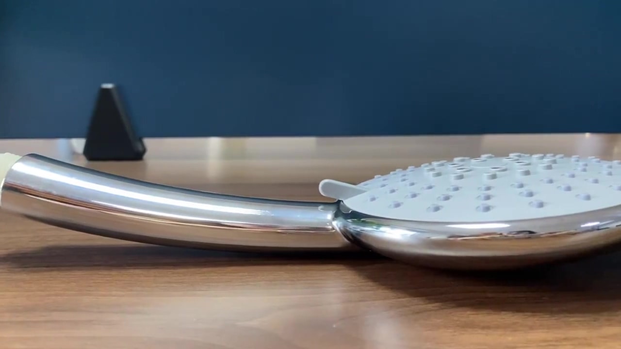 Venüs 5 Fonksiyon Duş Başlığı + Spiral İp örgülü Duş Hortumu + Yapışkanlı Mafsal