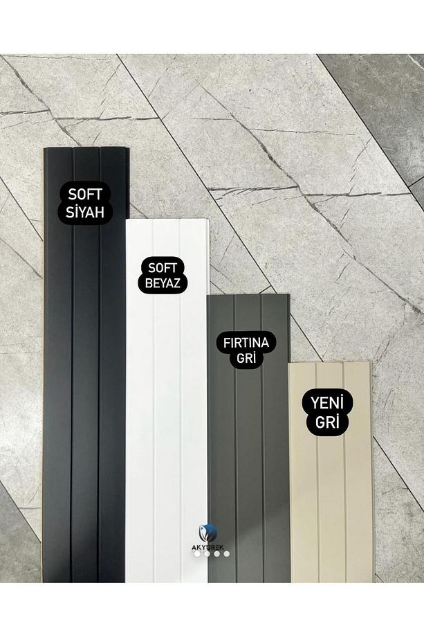 Mp 7057 Dekor Profil Soft Beyaz Renk Duvar Kaplama Duvar Profil