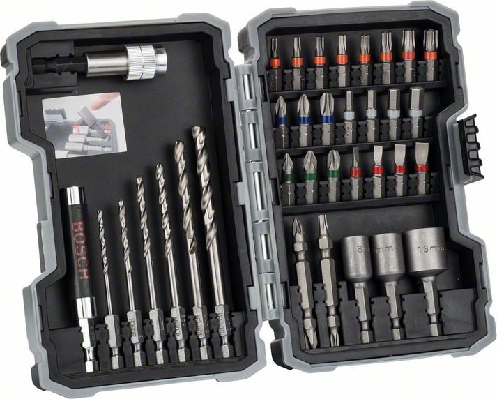 BOSCH Profesyonel 35 Parça Metal Seti 2607017328