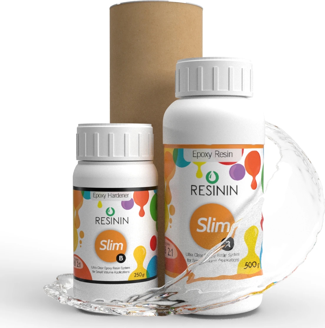 Slim 750 Gr A+B Ultra Şeffaf Epoksi Reçine