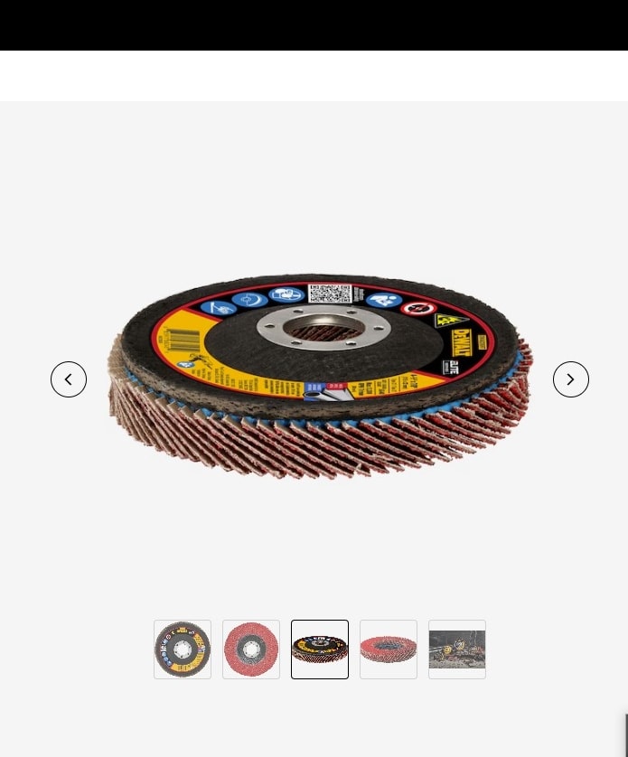 DEWALT 4-1/2'11*5/6'11-11 TYP27 (115*16)MM 40 Kum Flap Disk
