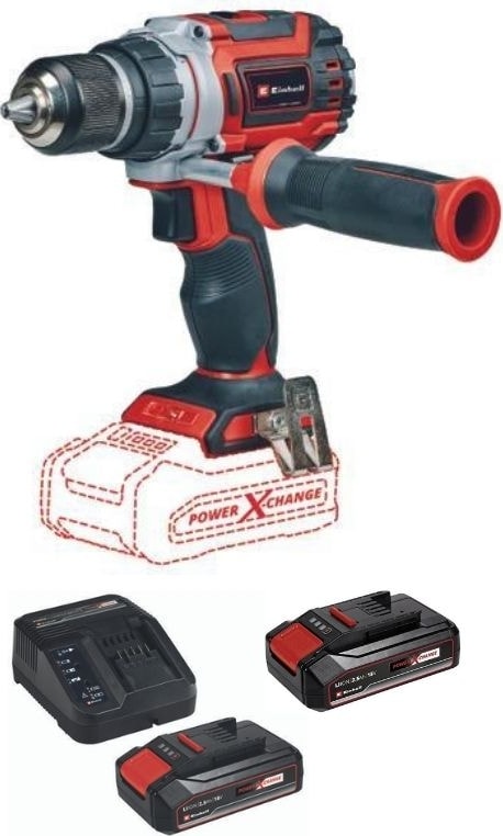 EİNHELL Tp-Cd 18/60 Li Bl 2X2.5AH Kömürsüz Akülü Matkap
