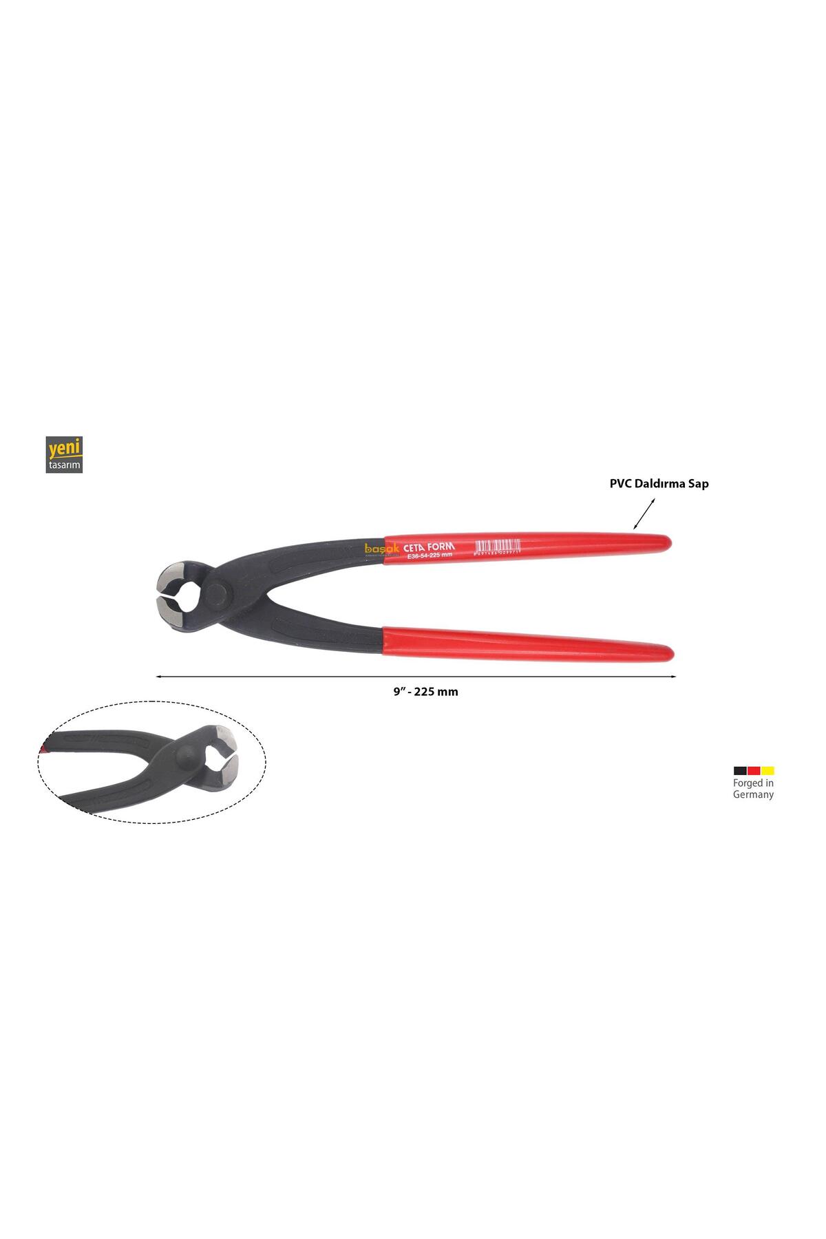 225 Mm Betoncu Kerpeteni Pvc Daldırma Sap E36-54-0225