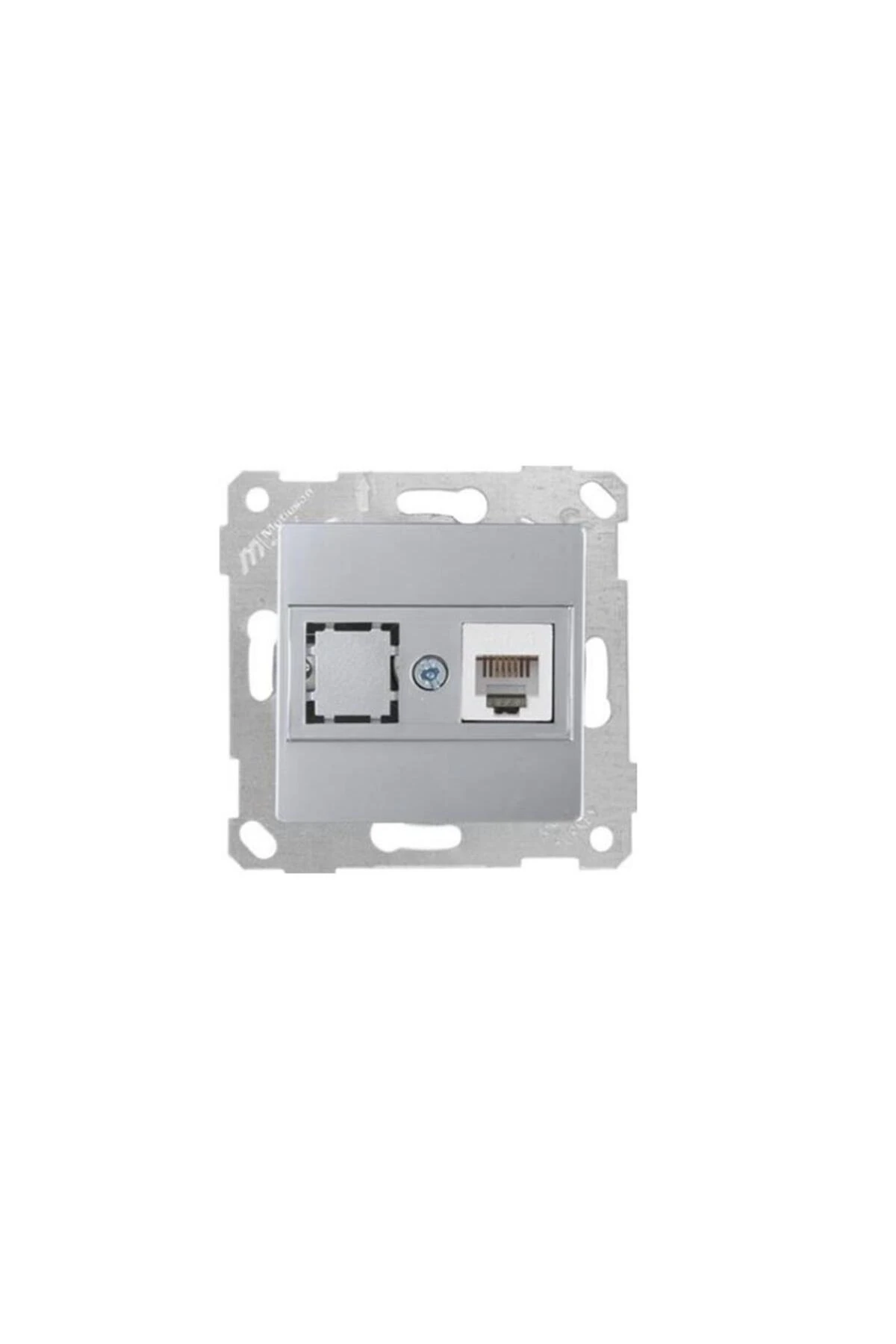 Rita Telefon Prizi Cat3 (İNOX)