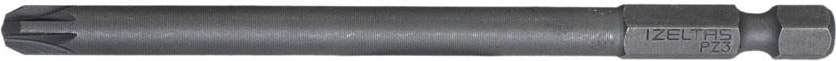 İZELTAŞ Izeltaş 4880211003 Uzun Pozidriv Yıldız Bits Uç PZ3X100 mm