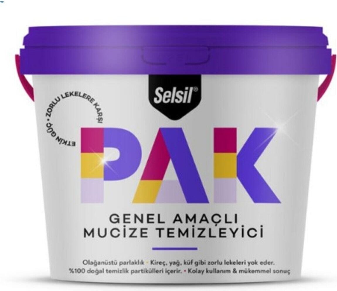 Pak Genel Amaçlı Mucize Temizleyici 500 gr 4 Adet