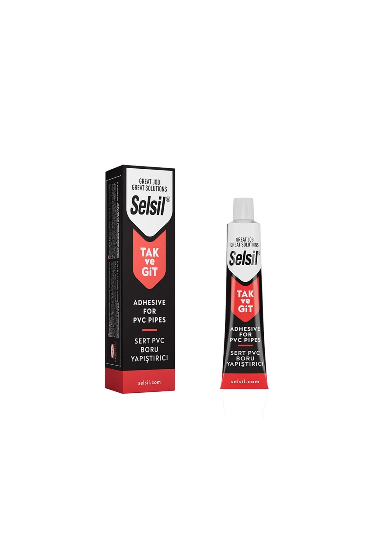 Tak ve Git Sert Pvc Boru Yapıştırıcı 125g