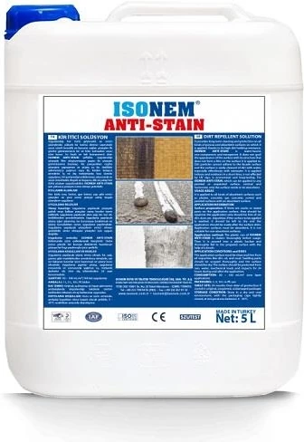 Isonem Anti Stain Kir Itici Solüsyon 5 Lt Şeffaf