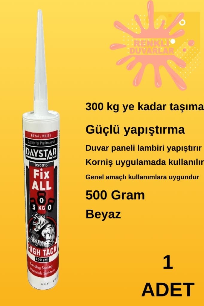 Power Güçlü Hızlı Süper Yüksek Tutunma Pvc Çıta ve Panel Yapışıtıcı Slikonu