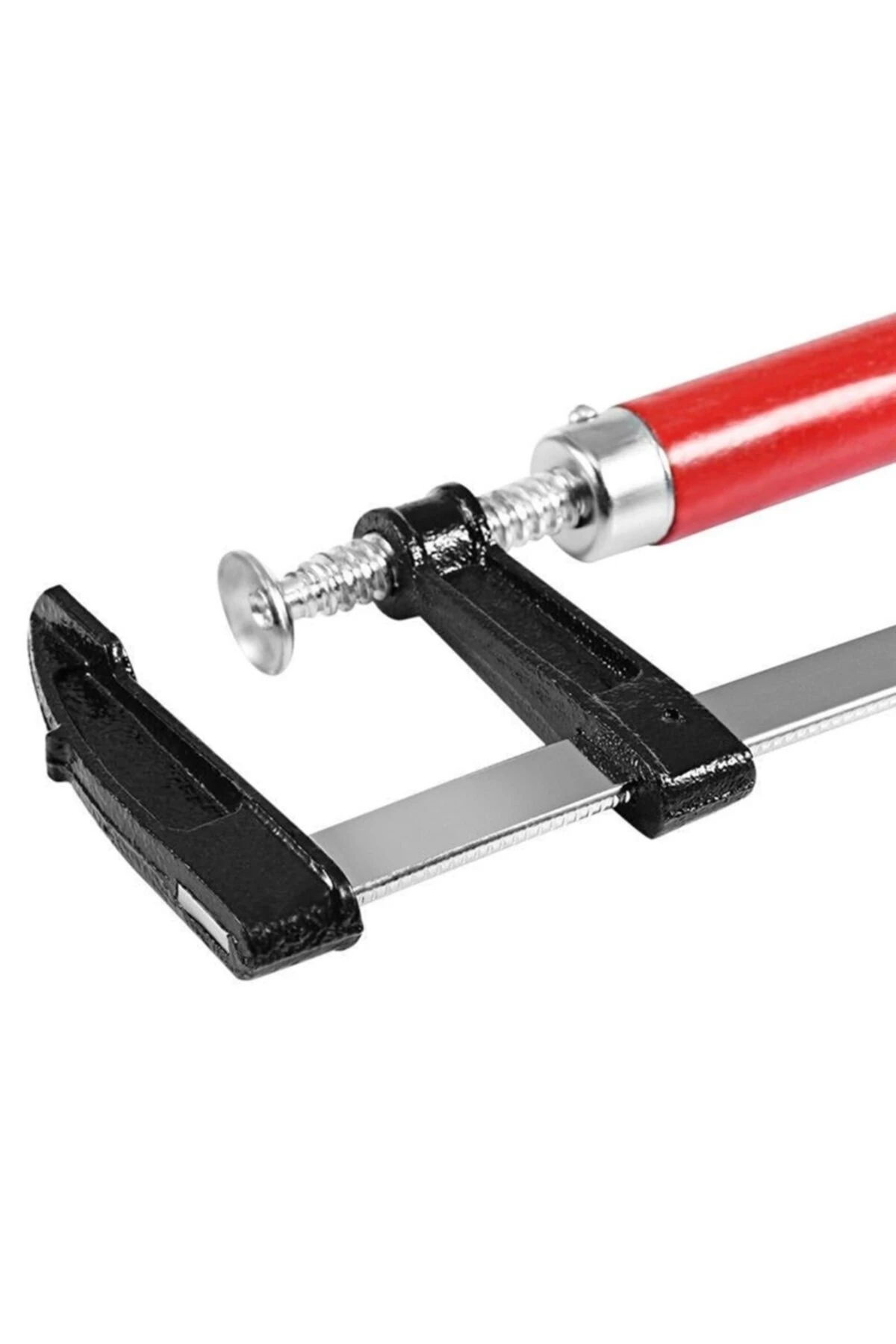 Marangoz F Kelepçesi 50x200mm işkence Yüksek Mukavemetli Ahşap Mobilya Sıkma Sıkıştırma Mengenesi