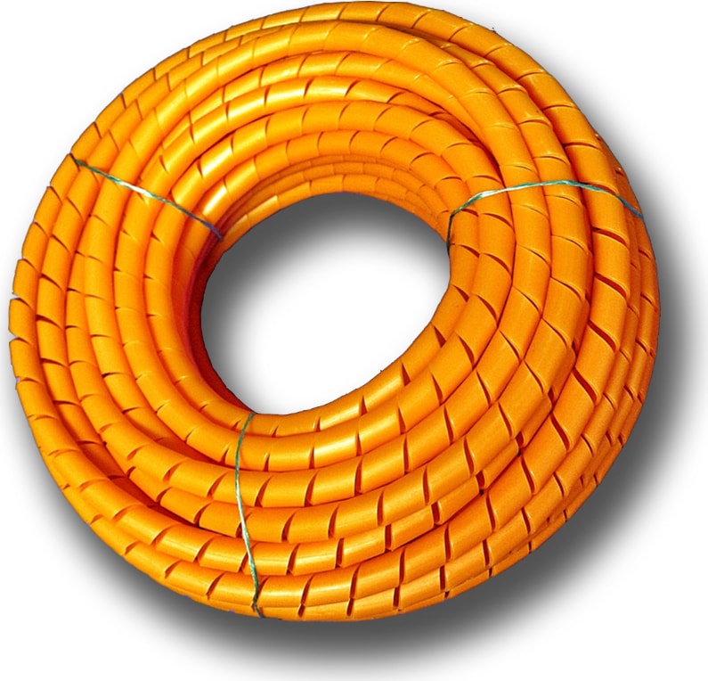 Kablo Düzenleyici Toplayıcı Spiral No: 6 - 20 Mm Rulo Turuncu 50 Mt