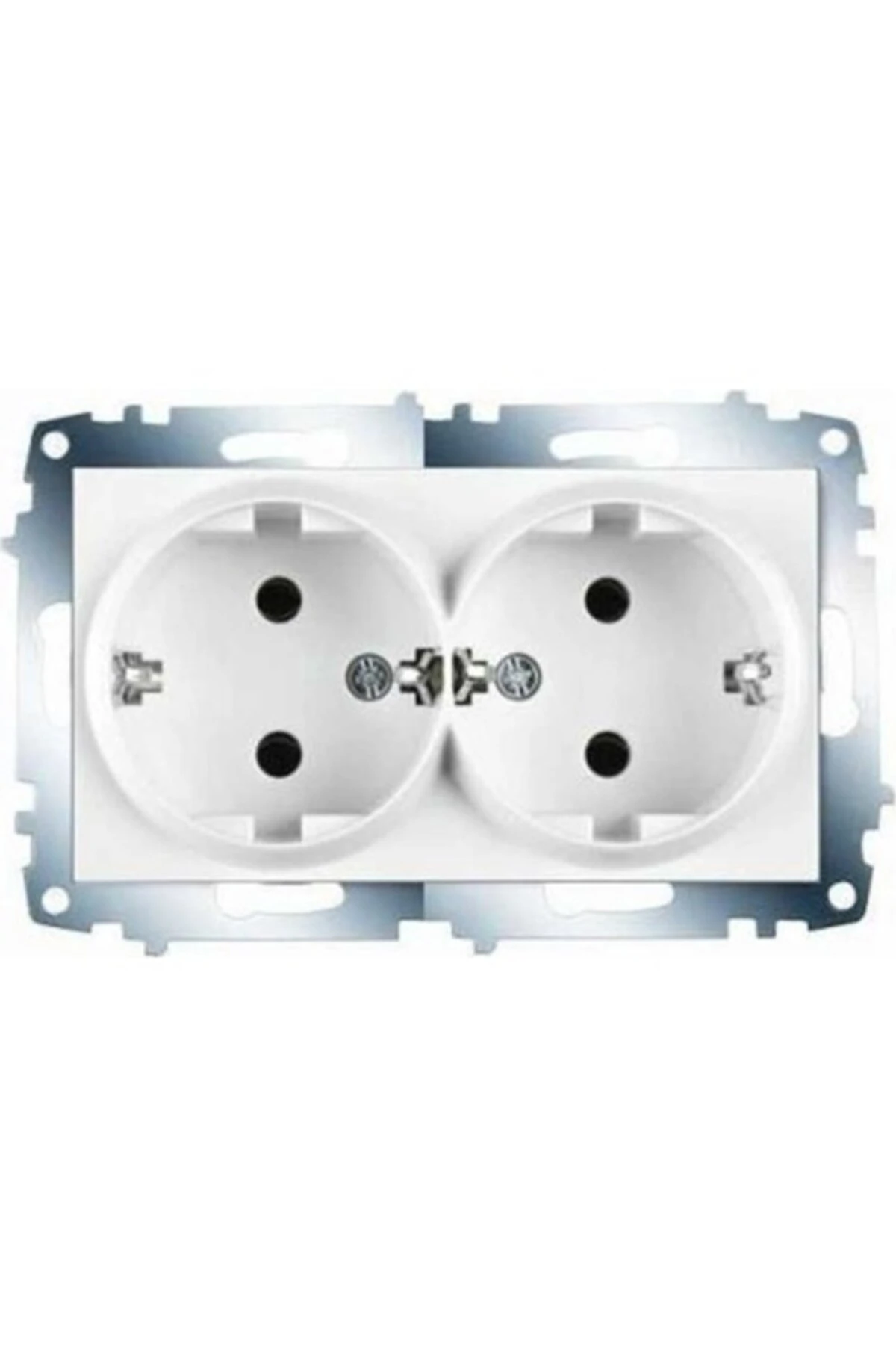 Viko K/m Ikili Topraklı Priz Beyaz