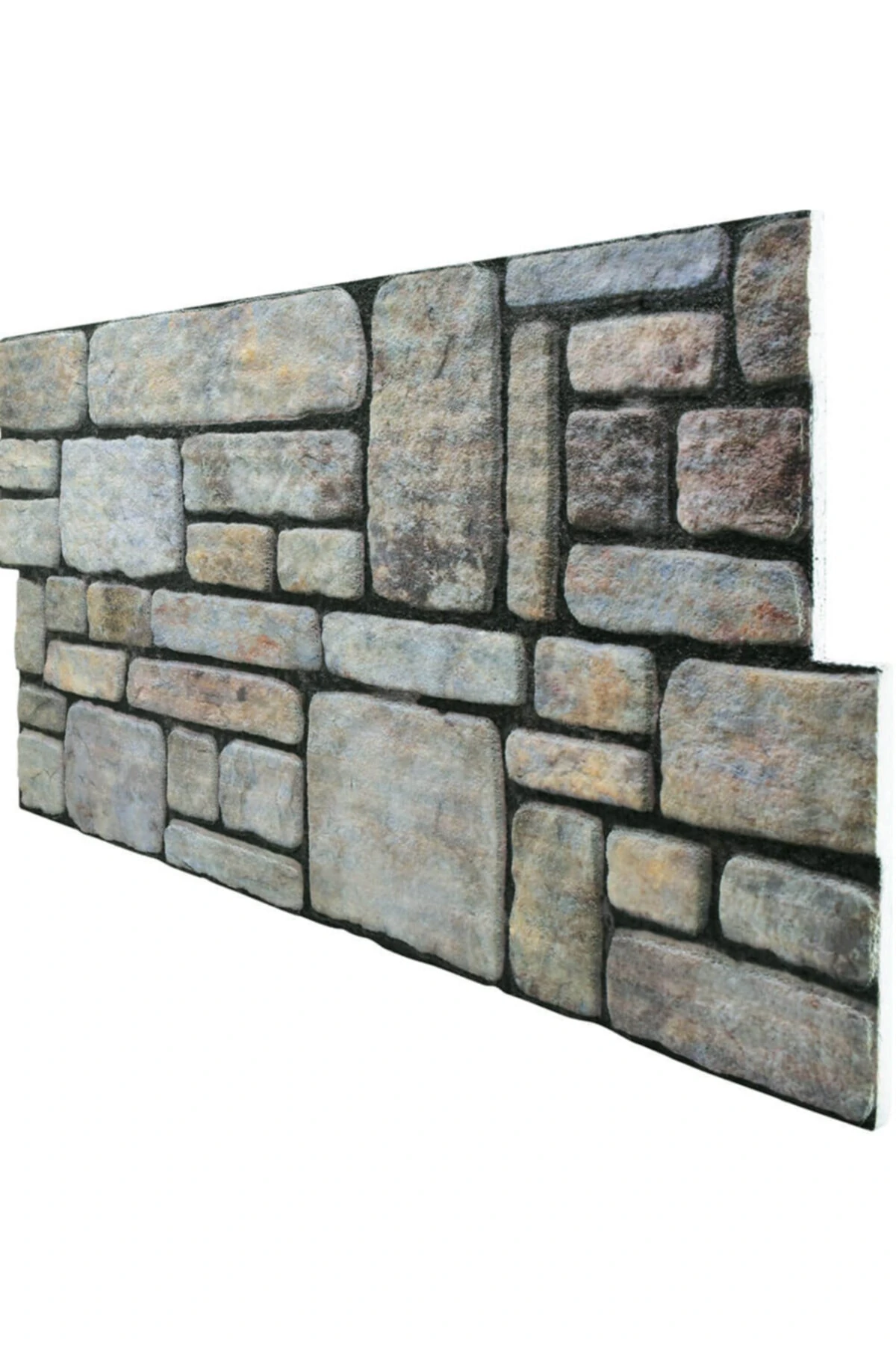 5 Adet X Karma Taş Desenli 3 Boyutlu Renkli Strafor Köpük Duvar Kaplama Paneli (kr-318)