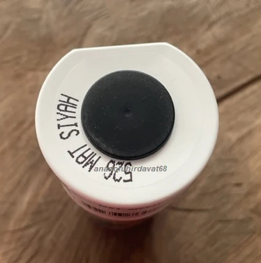 Mat Siyah Üstün Kalite Tampon Boyası Mat Siyah Sprey Boya 400 ml 526