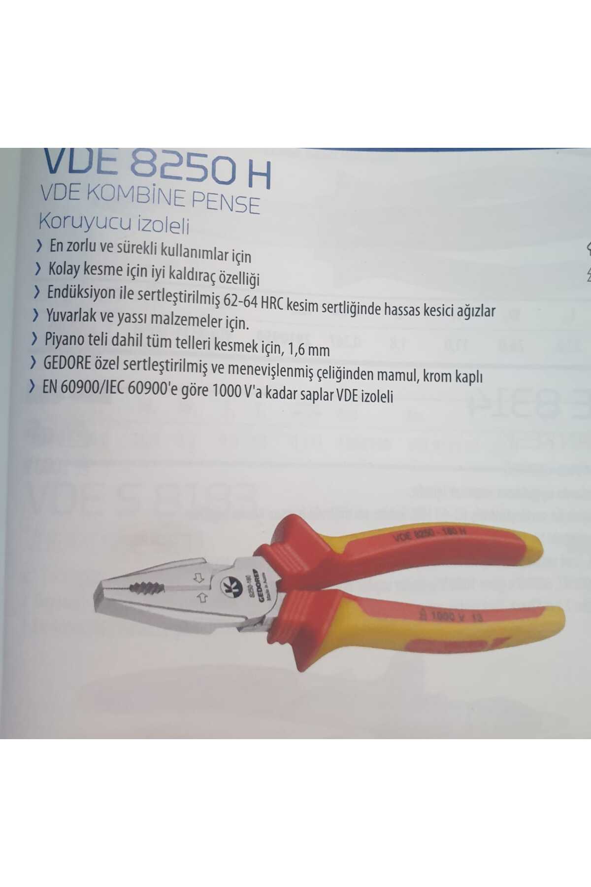 VDE Kombine Pense 160mm