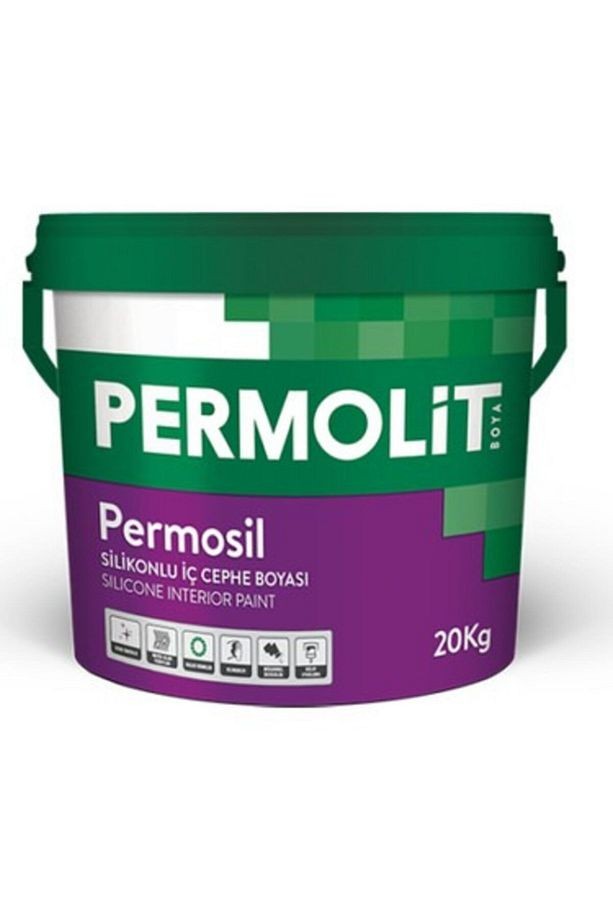Permosil Silikonlu Iç Cephe Boyası 2,5 Litre Deniz Kabuğu Rengi