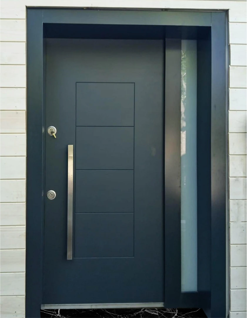 Kompozit Villa Kapısı  Çelik Kapı Dış Etkenlere Dayanıklı