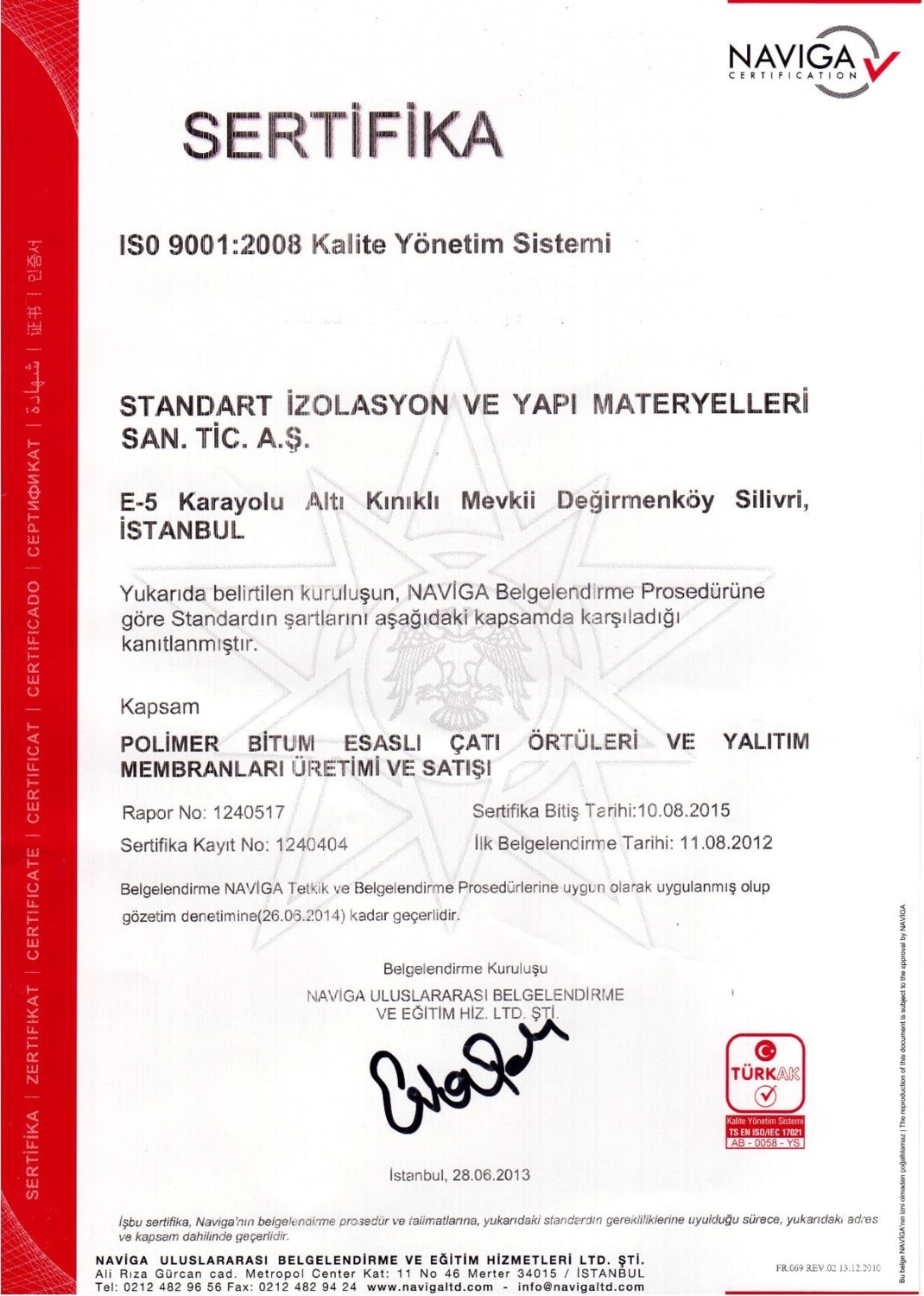 OZKUVVET Panda SC2000 Membran (2mm)