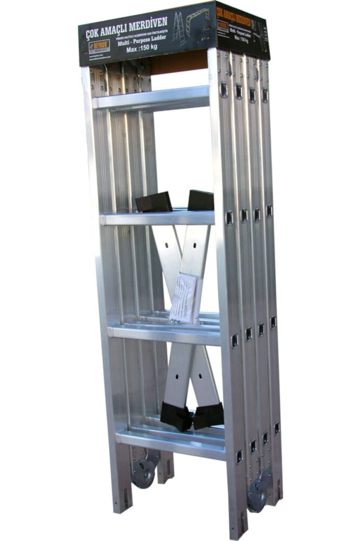 Katlanır Çok Amaçlı Merdiven 4,70 Mt 16 Basamaklı
