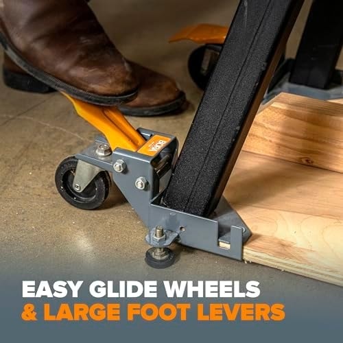 Portamate PM-1100 Mobil Temel Kit, Sağlam, Evrensel, Ayarlanabilir, Ayarlanabilir Rulo Seti, Hareketli Ekipman, Aletler, Makineler Için Tekerlekli Çerçeve ve Tekerlekler, 180 kg Kapasite
