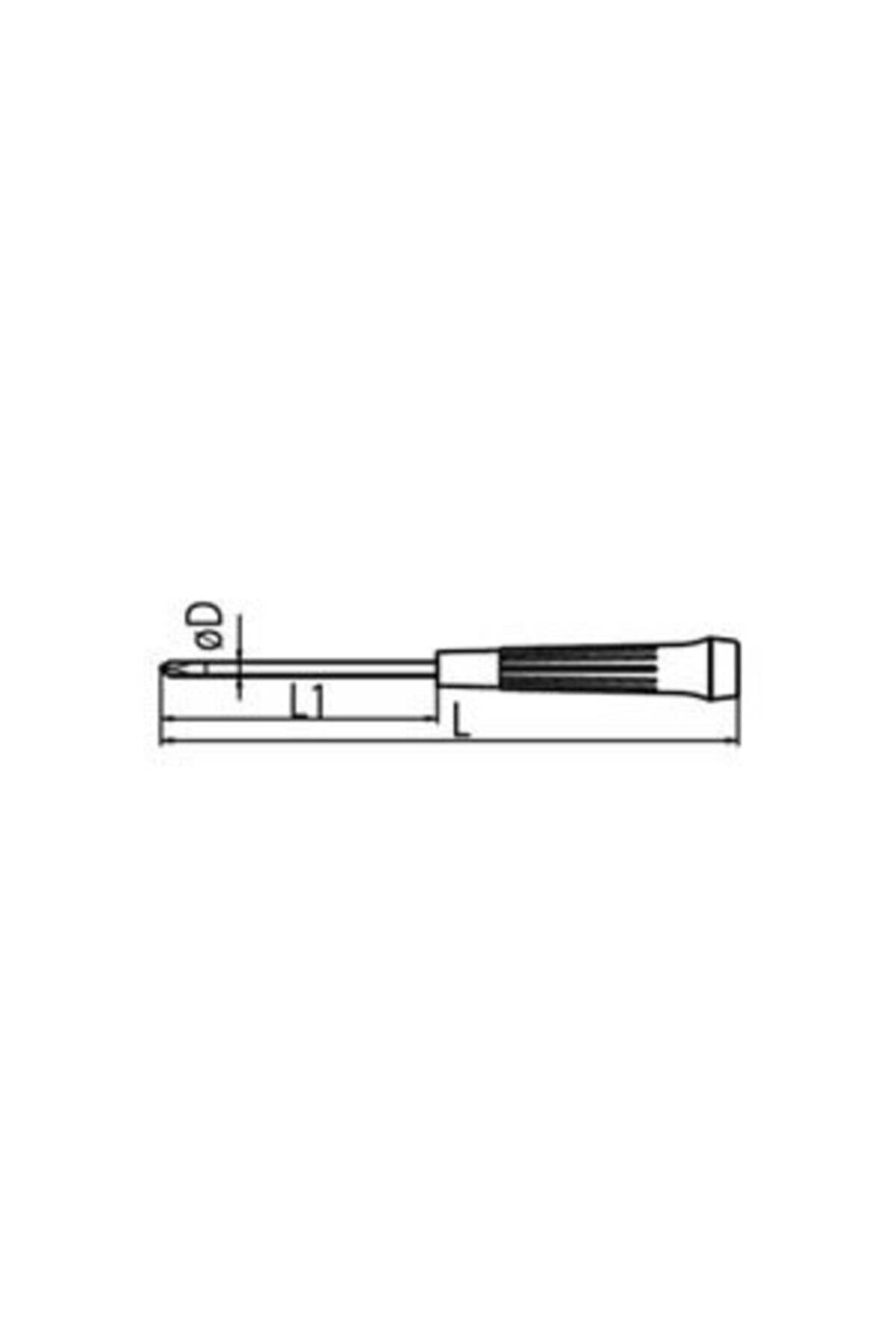 İZELTAŞ Elektronikçi Tip Klemens Torx Uçlu Tornavida T10x60