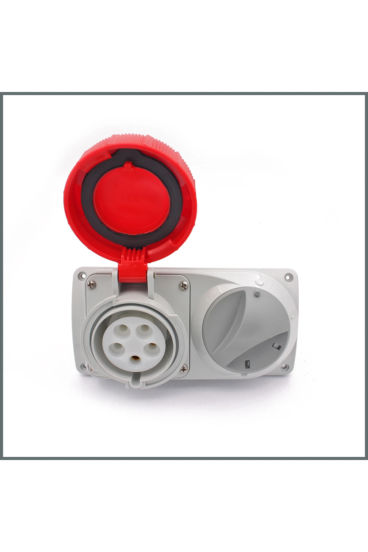 Prima Serisi Anahtarlı Priz 32a (IP55) 400v (YATAY) 3p N T H:6