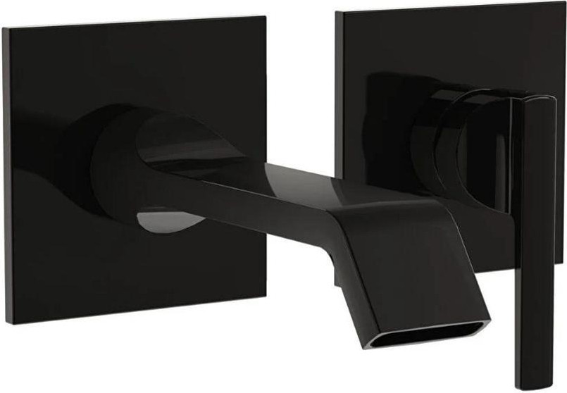VitrA Suit Ankastre Lavabo Bataryası Parlak Siyah A4278239