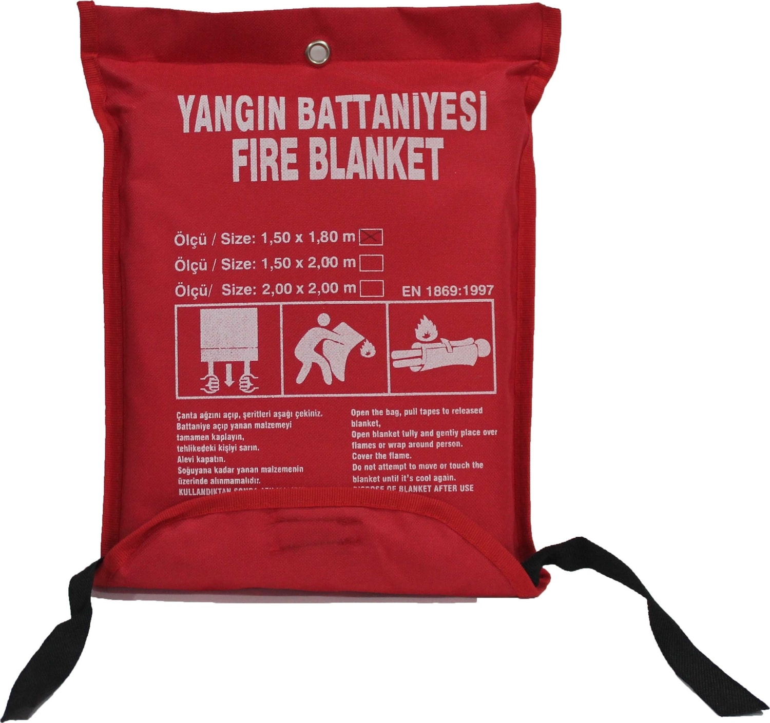 Yangın Battaniyesi 150 cm x 180 cm