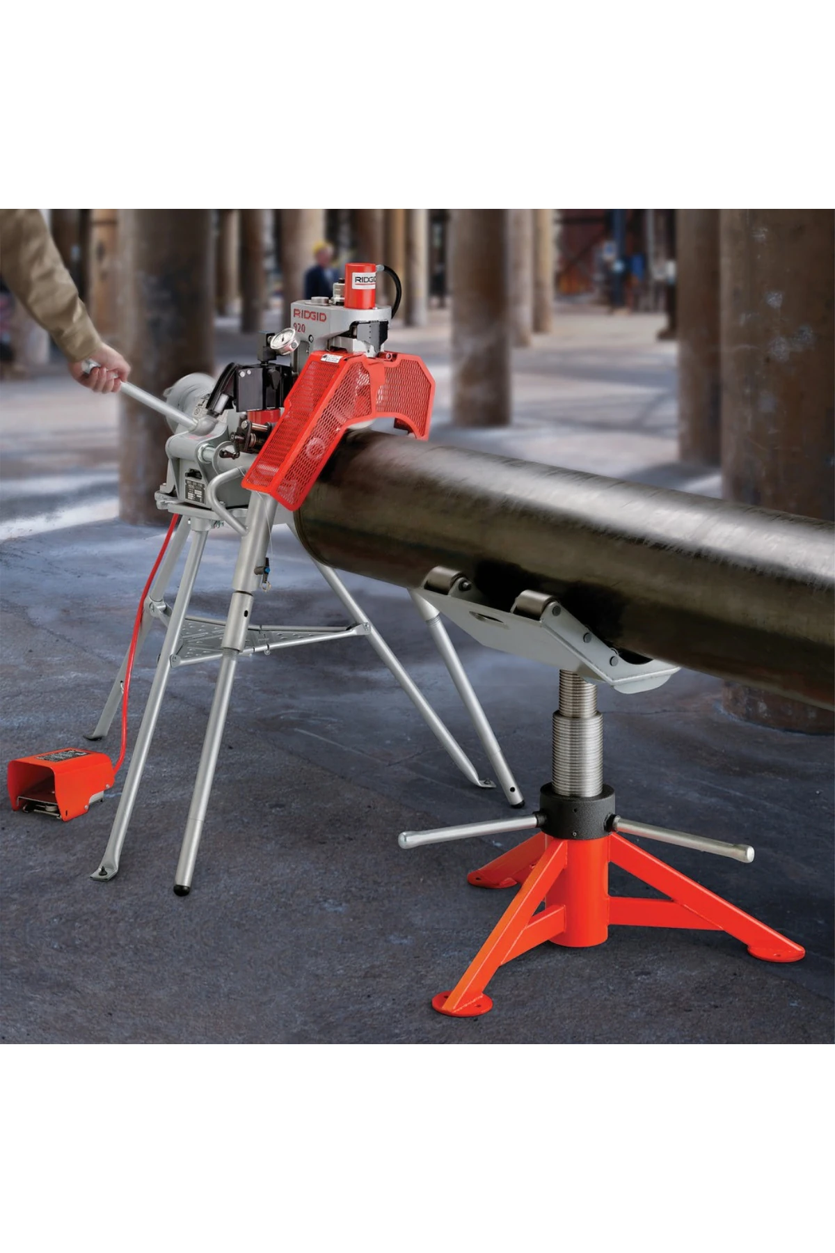 Rıdgıd 95782 Model 920 Rulo Yiv Açma Makinesi