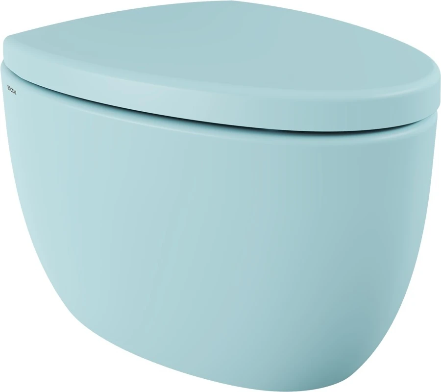 Bocchi Etna Asma Klozet Kapak Dahil Mat Buz Mavi 1116-029-0128