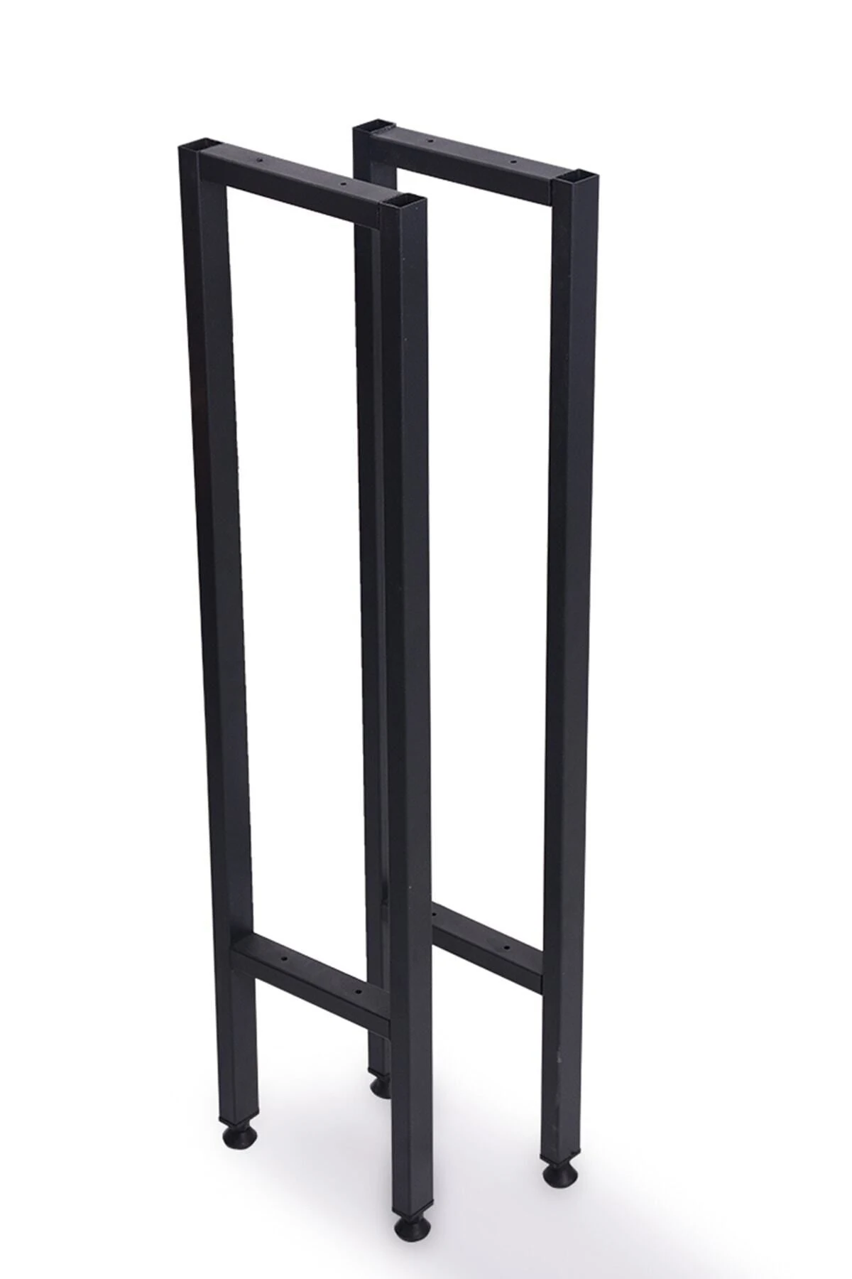 Metal Dresuar Konsol Çok Amaçlı Masa Ayağı 2 Adet Ayak 83 Cm Mobilya Ayağı