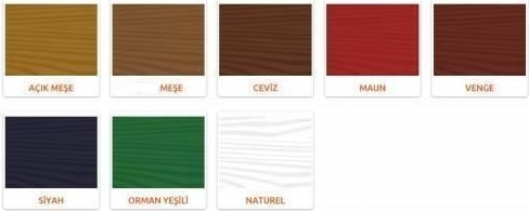 Ahşap Koruyucu 12 kg Orman Yeşili