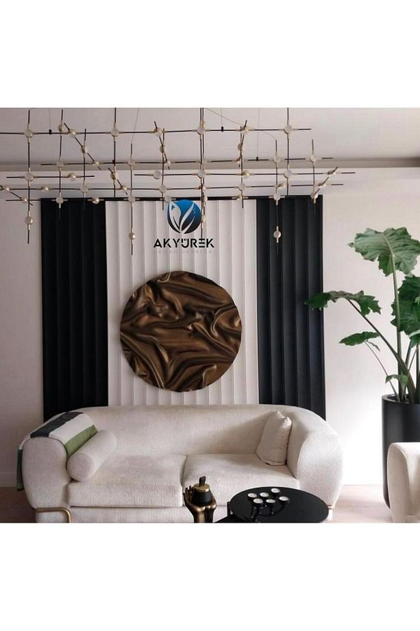 AKYÜREK STORE LB 3821 MODEL SOFT TOUCH BEYAZ DEKOR PROFİL DUVAR KAPLAMA PANEL LAMBRİ