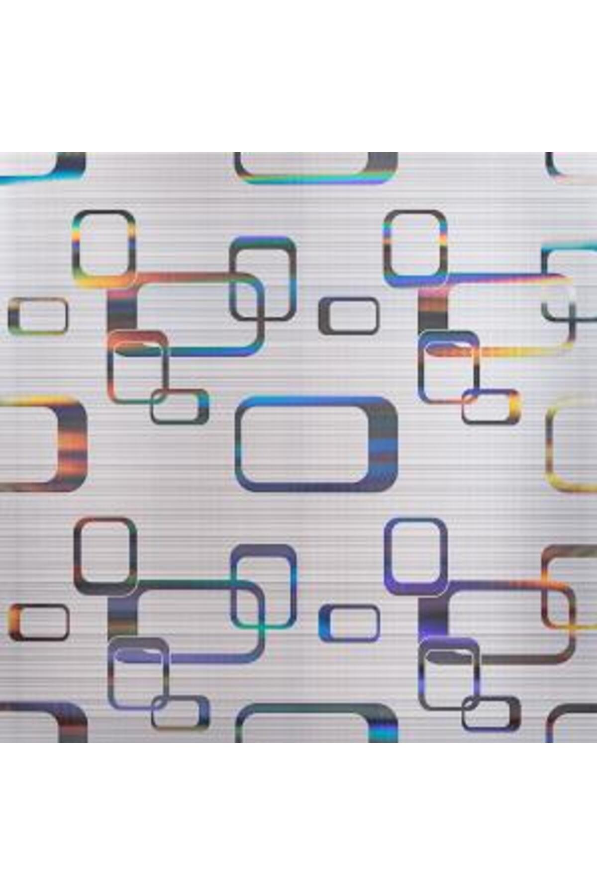 60x60 Pvc Elips Desen Asma Tavan Paneli 1paket 20ad 7.2m2