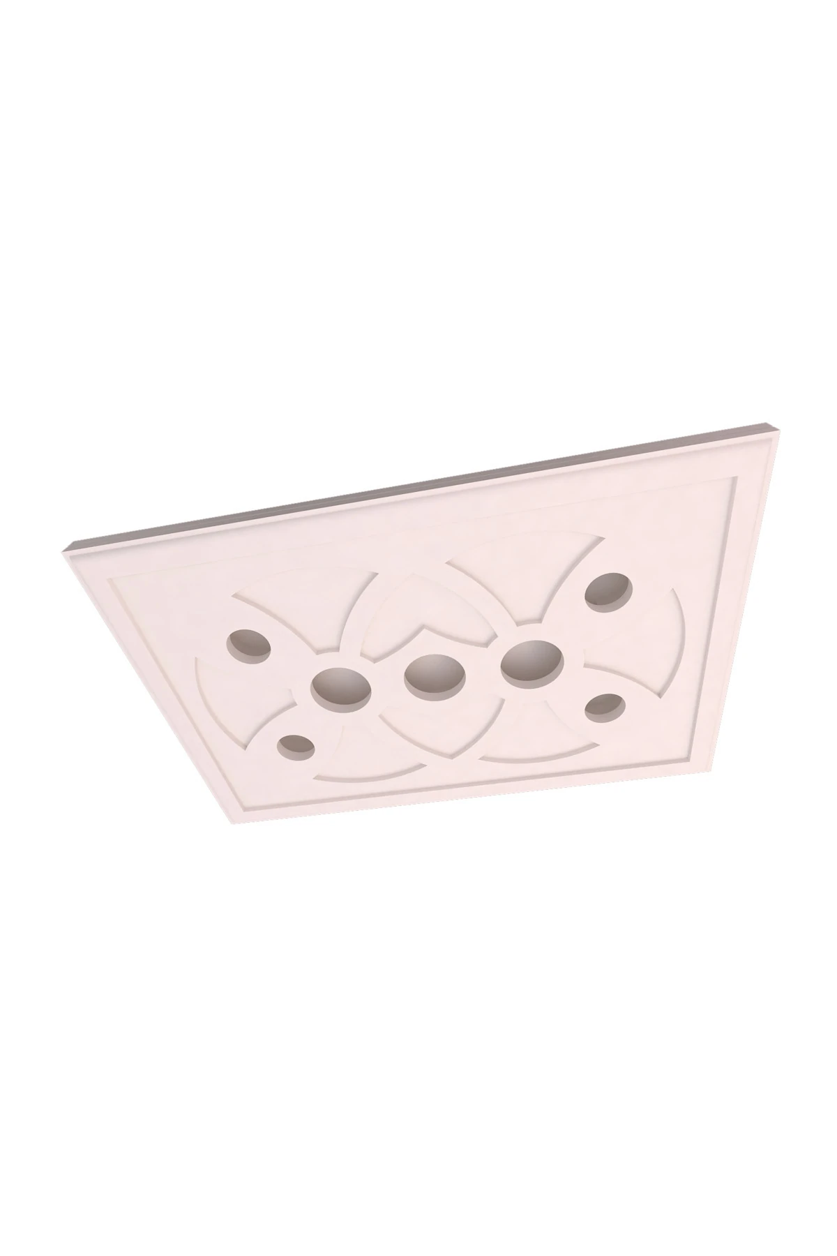 Motifpiyer spotlu gizli ışıklı tavan göbeği sgt-23-7 90X60X4.5cm