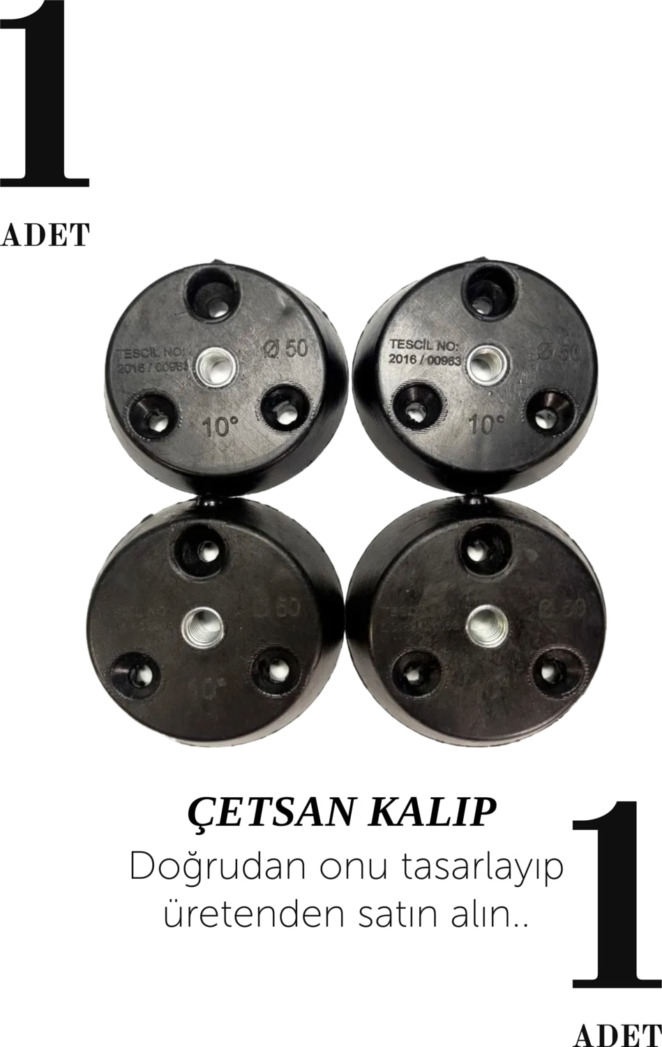 10° Açılı Zigon ve Orta Sehpa Ayak Bağlantı Aparatı 1 Adet | Patentli ve Üstün Kalite Tasarım