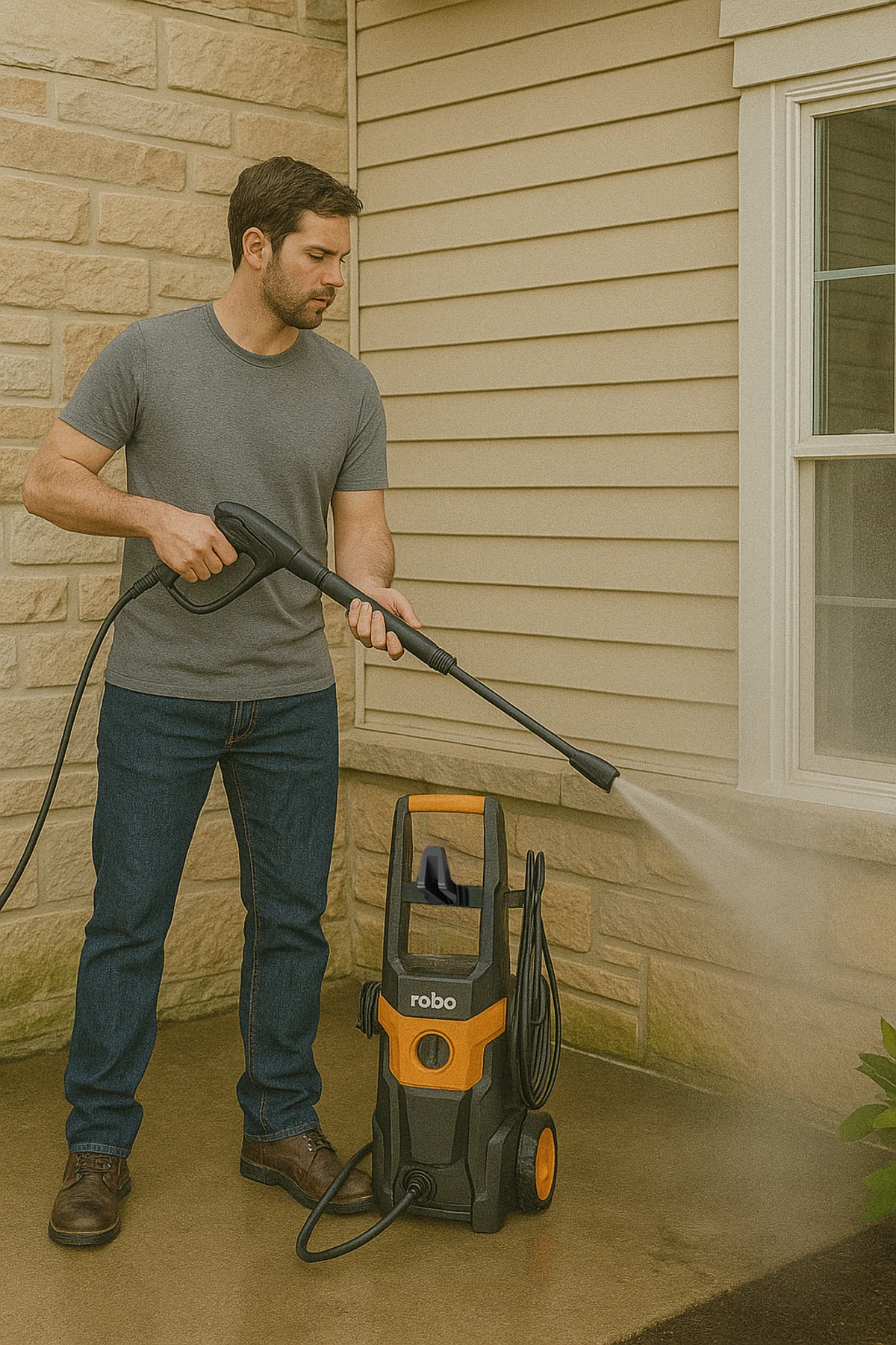 Yüksek Basınçlı Yıkama Makinesi 1800w 180 Bar Yeni Versiyon