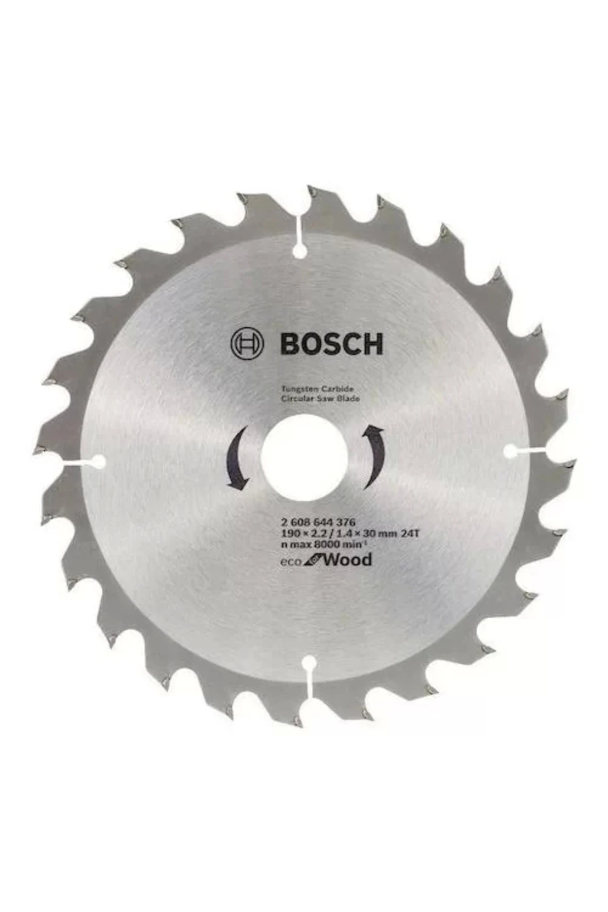 Eco For Wood Ahşap Daire Testere 190 X 2.2/1.4 X 30 mm 24 Diş