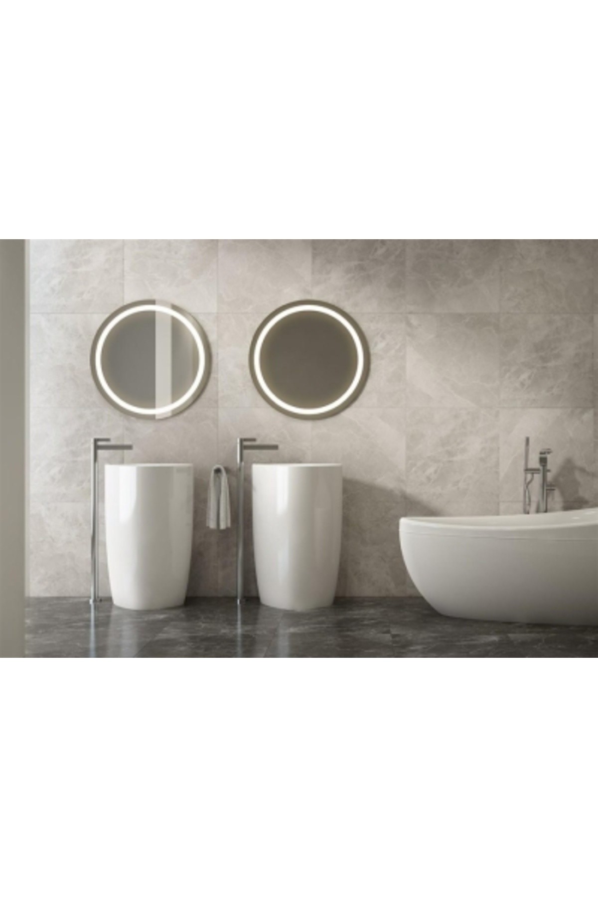 Etna Monoblok Yerden Lavabo Parlak Siyah 1075-005-0125