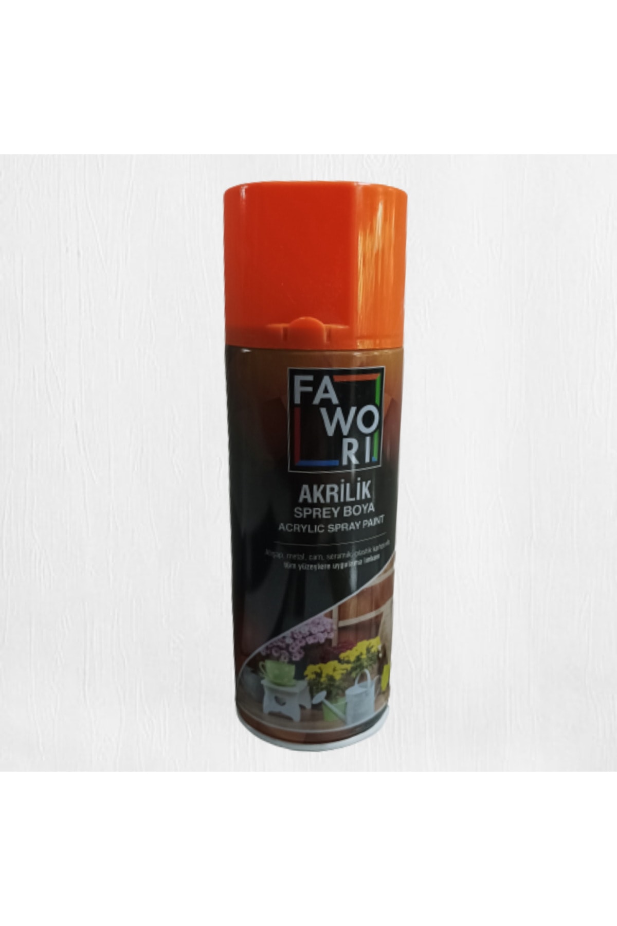 FAWORİ AKRİLİK SPREY BOYA 400 ML TURUNCU