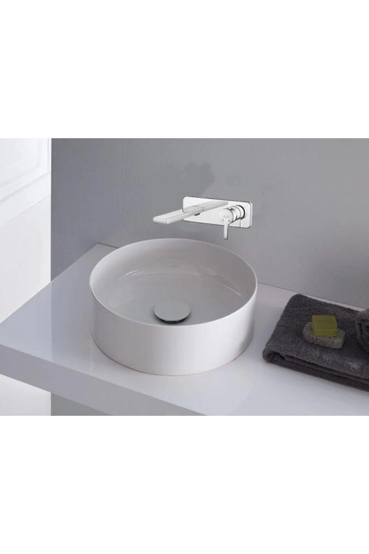 Mina Ankastre Lavabo Bataryası Set/Tek Rozet (102167604H-K+102166601)