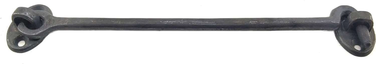 Antika Tarz Dekoratif Pirinç Çengeli - 20CM, Oksit