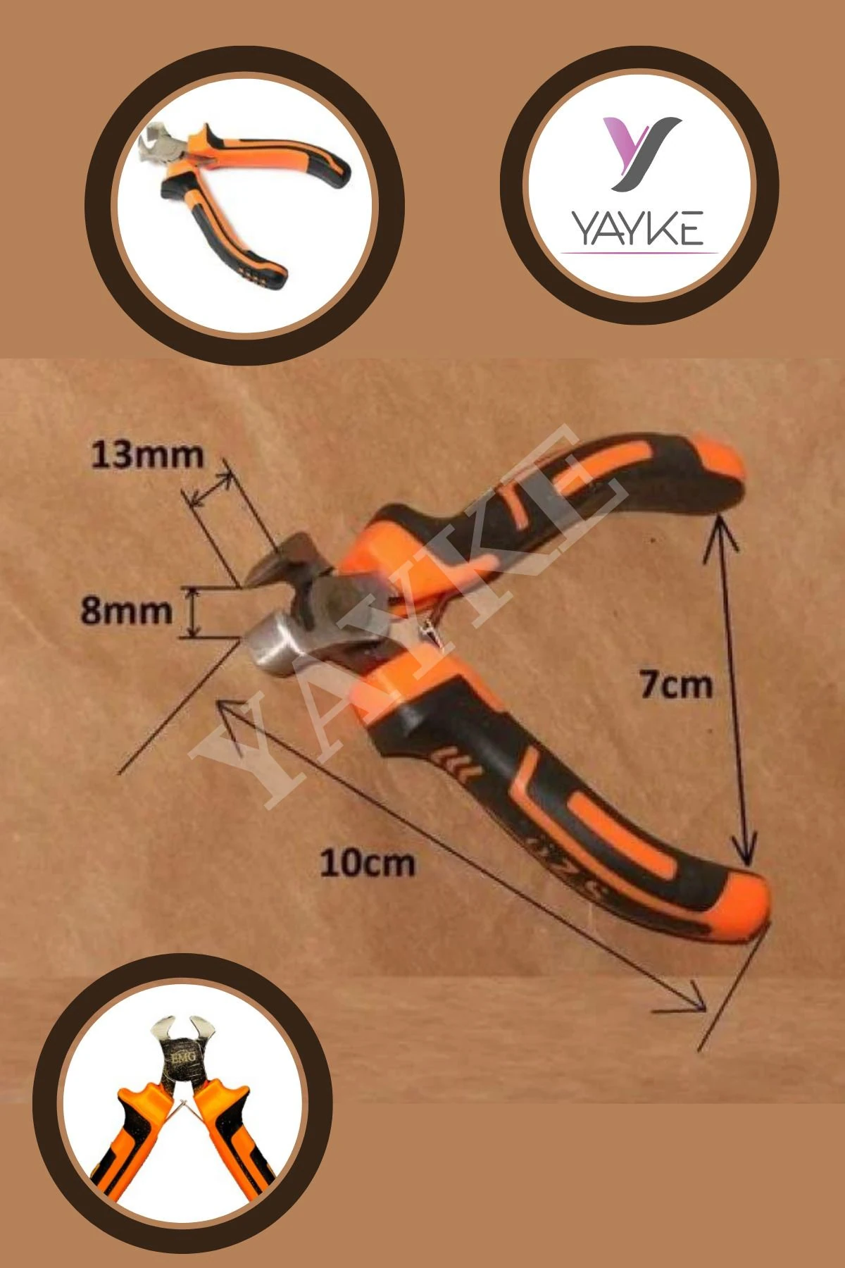 Kerpeten Mini Tepe Keskili Hobi Kerpeten Küçük Boy Ufak