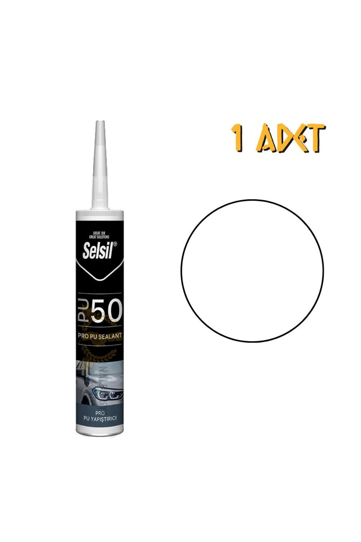 Poliüretan Mastik Yapıştırıcı PU50 Beyaz 280 ml - 1 Adet