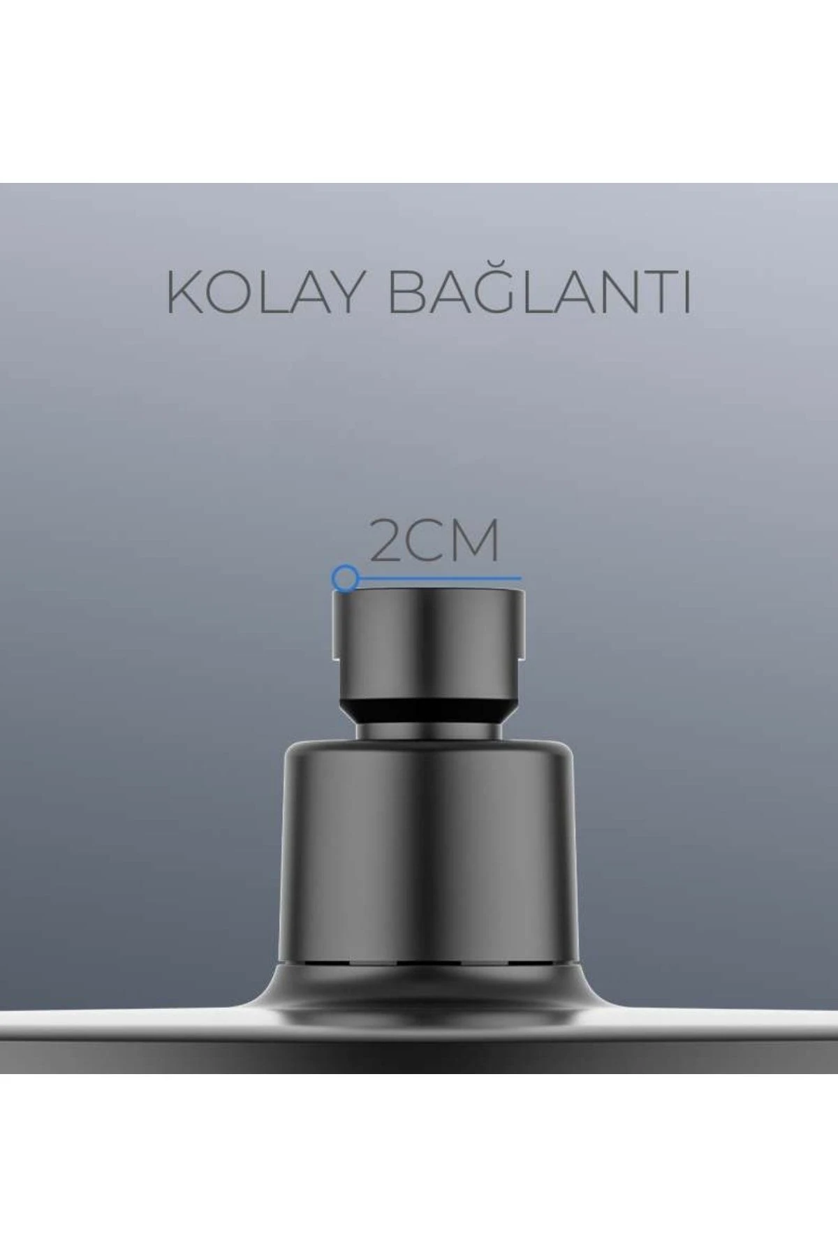 Fleko Tepe El Duş 20x30 Mat Siyah Dd5-b